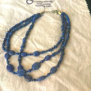 Lapis Lazuli and Silver necklace